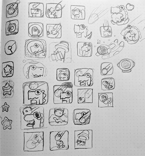 Early Icon Sketches